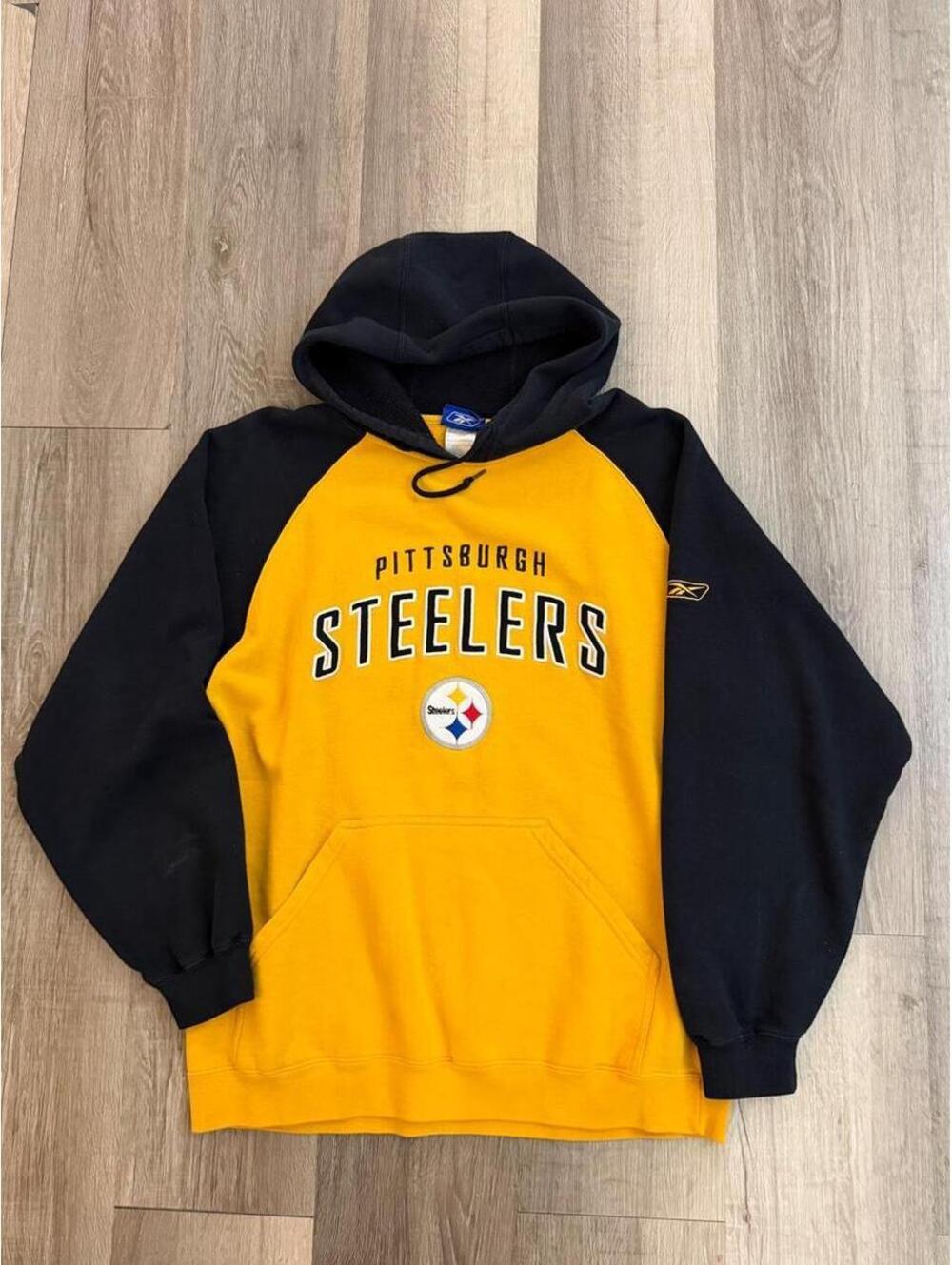 Vintage Reebok Pittsburgh Steelers hoodie , size M #steelers #nfl